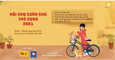 Hội chợ xuân cho thú cưng 2021