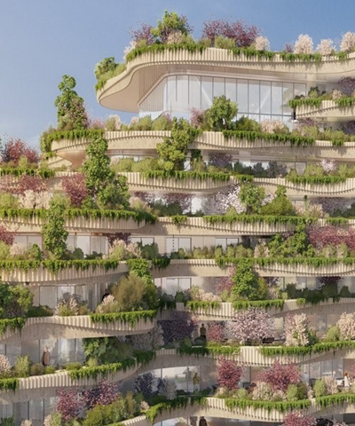 Vincent callebaut's 'arboricole' : Một khu vườn treo đô thị