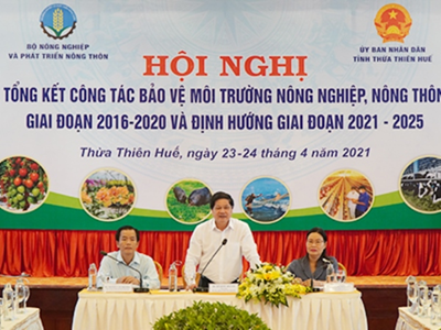 Hội nghị tổng kết công tác bảo vệ môi trường nông nghiệp, nông thôn giai đoạn 2016 – 2020 và định hướng giai đoạn 2021-2025