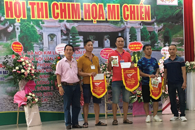 HỘI SINH VẬT CẢNH TỈNH HẢI DƯƠNG TỔ CHỨC  Hội thi Chim Họa my chiến các tỉnh thành phố  khu vực phía bắc lần thứ III năm 2020