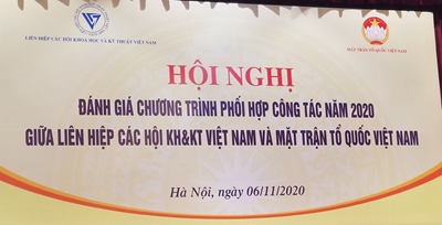 Đánh giá công tác phối hợp giữa Liên hiệp hội Việt Nam và MTTQ VN năm 2020