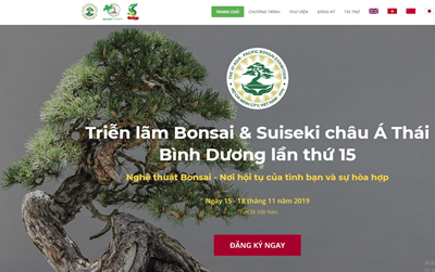 Triễn lãm Bonsai & Suiseki châu Á Thái Bình Dương lần thứ 15