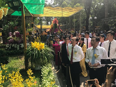 Festival hoa lan TPHCM với chủ đề 