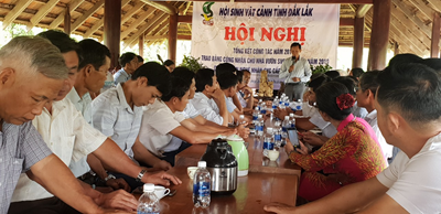 Hội Sinh vật cảnh tỉnh Đắk Lắk tổng kết hoạt động năm 2019