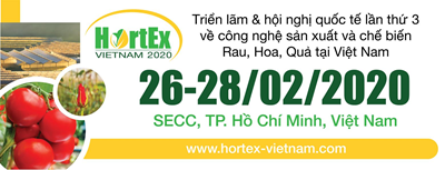 Triển lãm công nghệ nông nghiệp, làm vườn HortEx Việt Nam 2020