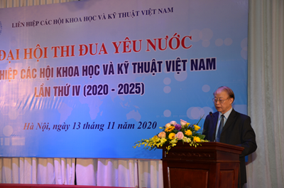 Liên hiệp các Hội Khoa học và Kỹ thuật Việt Nam tổ chức Đại hội thi đua yêu nước lần thứ IV