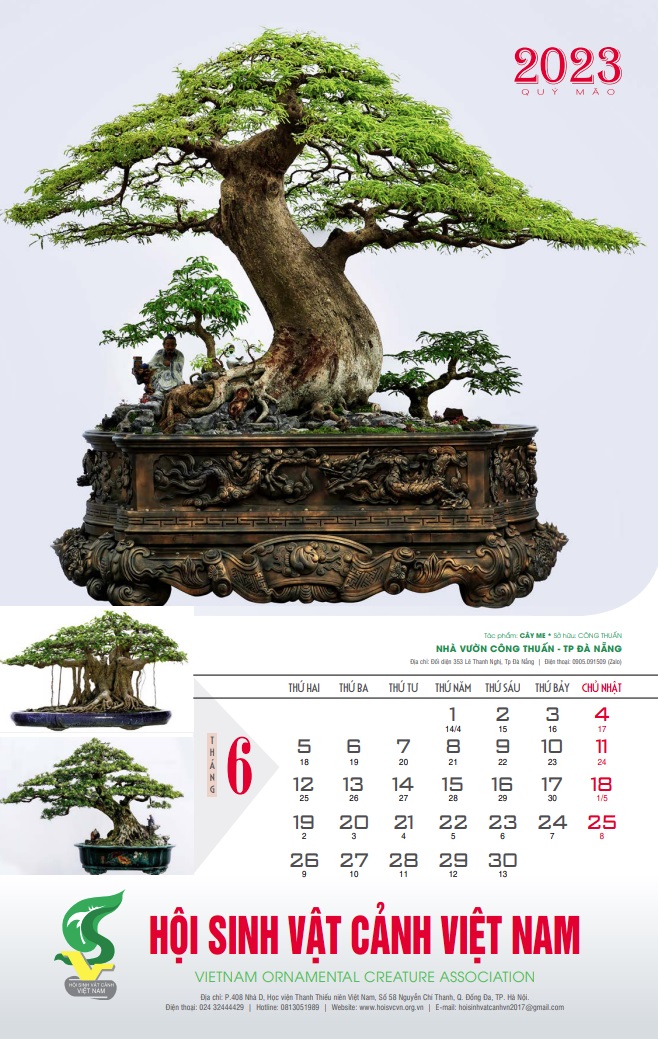 Lịch Sinh vật cảnh năm 2023