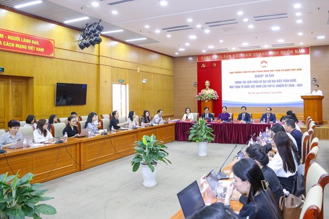 Thông cáo báo chí về Đại hội đại biểu toàn quốc MTTQ Việt Nam lần thứ XI, nhiệm kỳ 2026-2031
