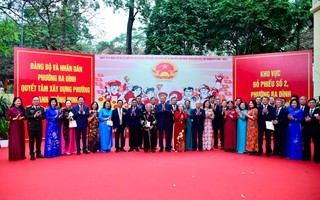 Các đồng chí lãnh đạo Đảng, Nhà nước hòa cùng "Ngày hội non sông"