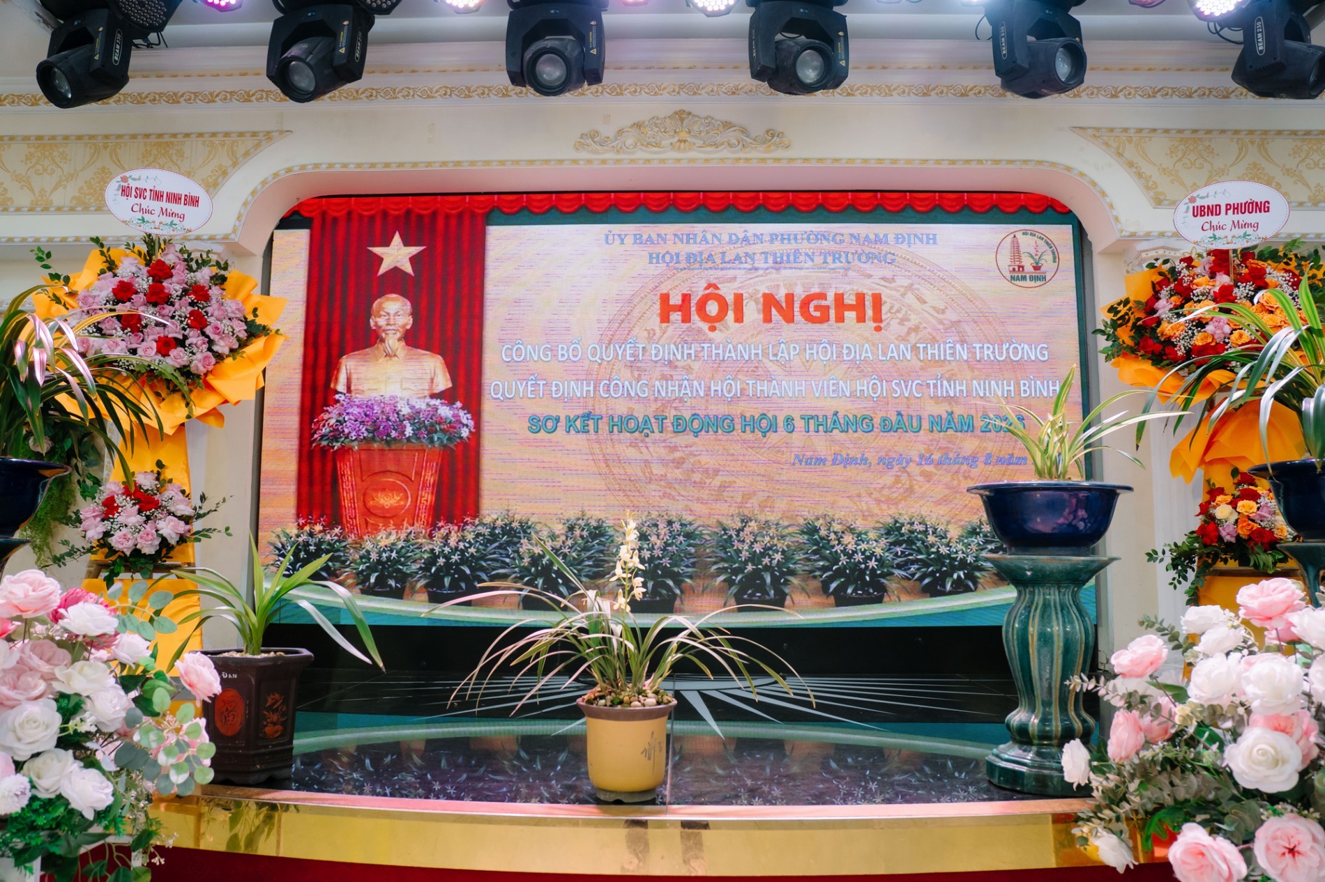 Hội Địa lan Thiên Trường: Vững tổ chức, mạnh phong trào, nâng tầm giá trị