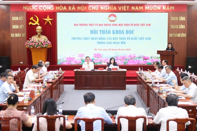 Đổi mới phương thức hoạt động của MTTQ Việt Nam trong giai đoạn mới