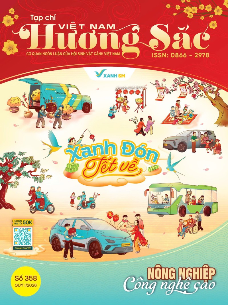 Tạp chí Việt Nam hương sắc ra mắt số Xuân Bính Ngọ 2026: Khát vọng xanh trong kỷ nguyên mới