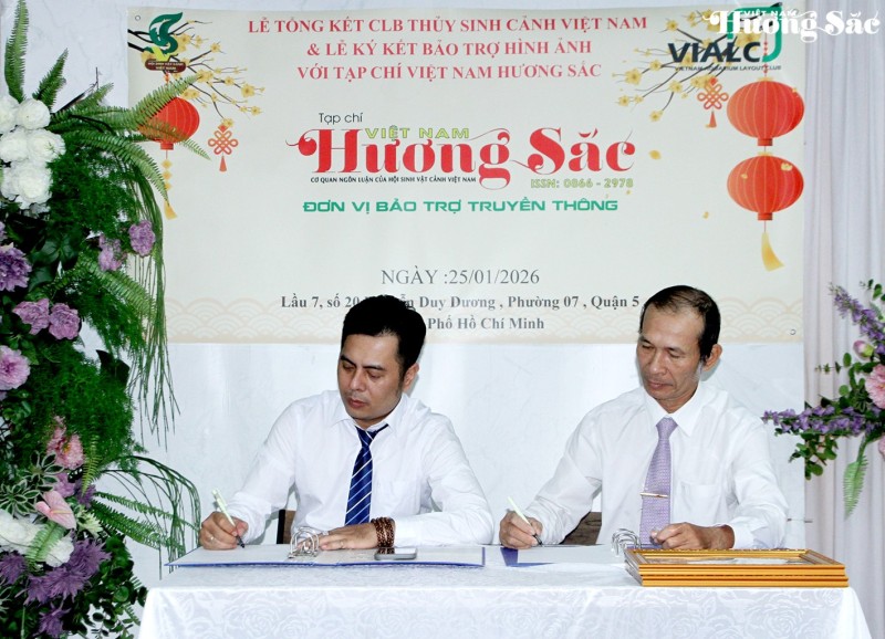 Nâng tầm nghệ thuật thủy sinh: Lễ ký kết hợp tác truyền thông chiến lược Nâng tầm nghệ thuật thủy sinh: Lễ ký kết hợp tác truyền thông chiến lược