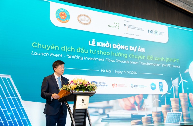 Khởi động dự án SHIFT: Cú hích chính sách cho đầu tư và tài chính xanh tại Việt Nam Khởi động dự án SHIFT: Cú hích chính sách cho đầu tư và tài chính xanh tại Việt Nam
