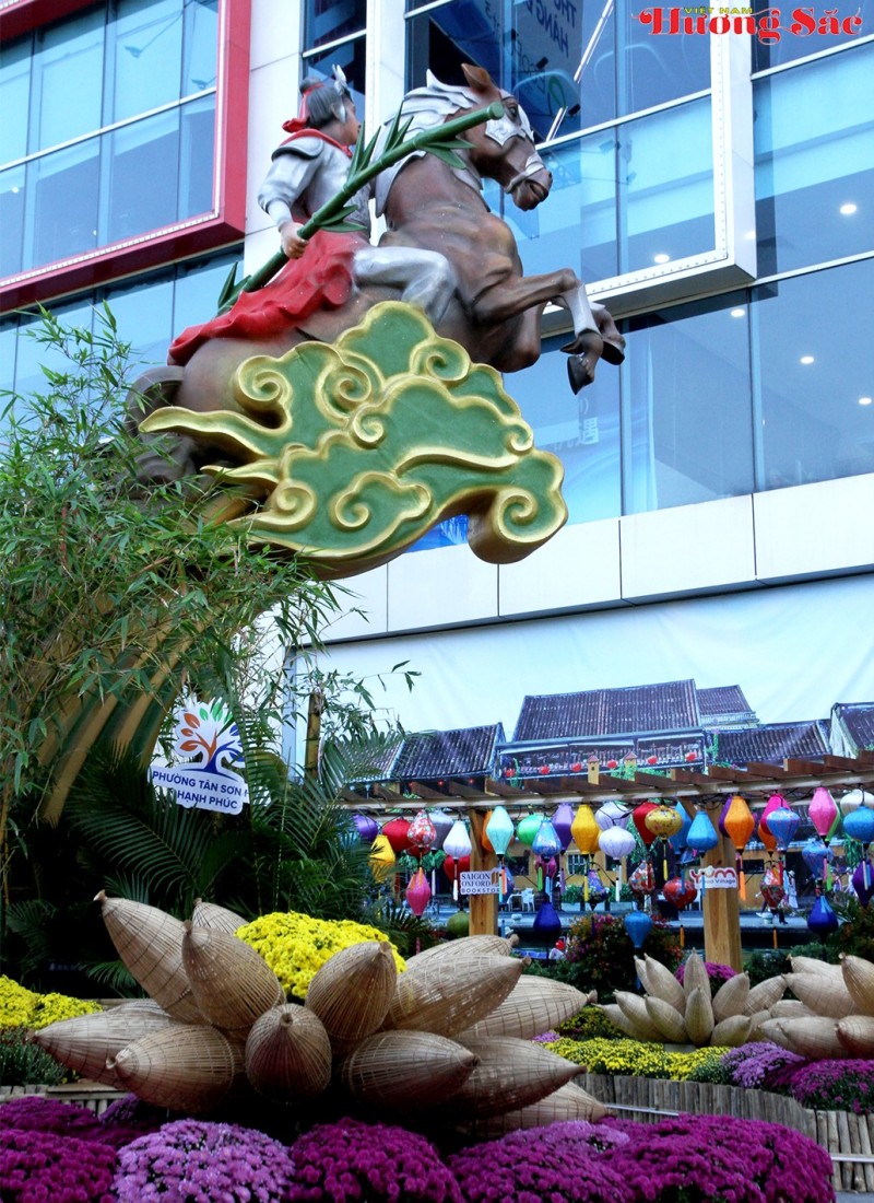 Nghệ thuật sắp đặt tại Đường hoa Xuân Menas 2026