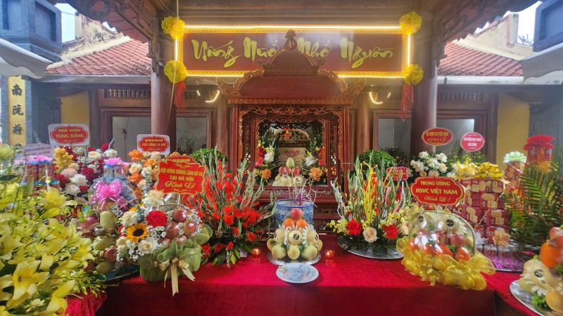 Lễ đón nhận Bằng Di tích lịch sử quốc gia Đình Vị Khê và Khai mạc Lễ hội hoa cây cảnh truyền thống