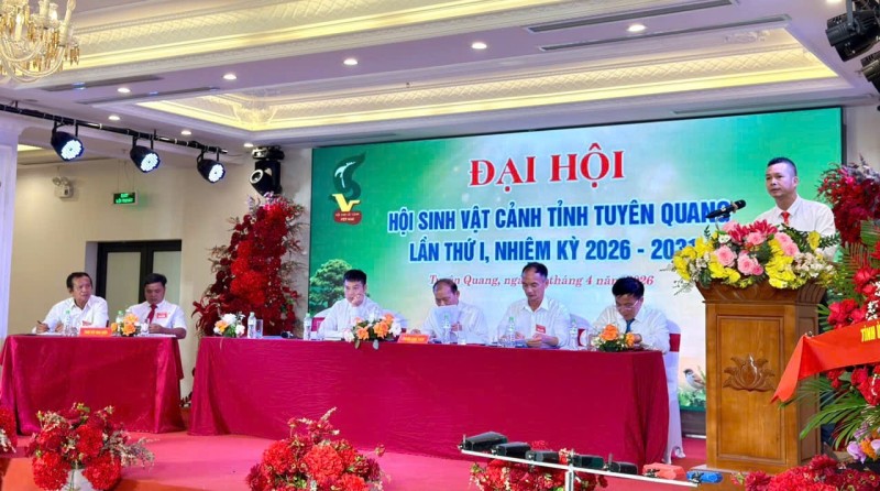 Đại hội Hội Sinh vật cảnh tỉnh Tuyên Quang lần thứ I: Kiện toàn tổ chức, hướng tới phát triển bền vững