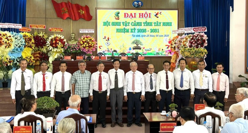 Đại hội Đại biểu Hội Sinh vật cảnh tỉnh Tây Ninh lần thứ I, nhiệm kỳ 2026-2031
