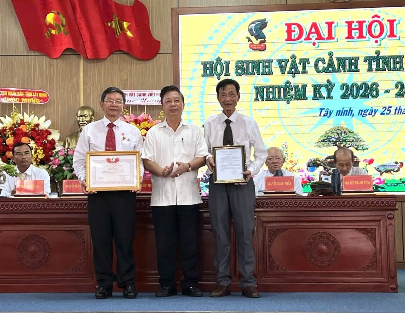 Đại hội Đại biểu Hội Sinh vật cảnh tỉnh Tây Ninh lần thứ I, nhiệm kỳ 2026-2031