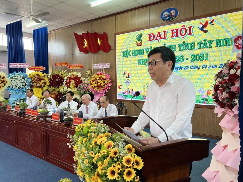 Đại hội Đại biểu Hội Sinh vật cảnh tỉnh Tây Ninh lần thứ I, nhiệm kỳ 2026-2031