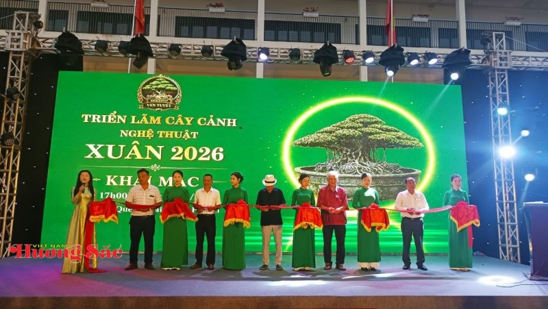 Hà Nội: Khai mạc Triển lãm Cây cảnh Nghệ thuật Xuân 2026