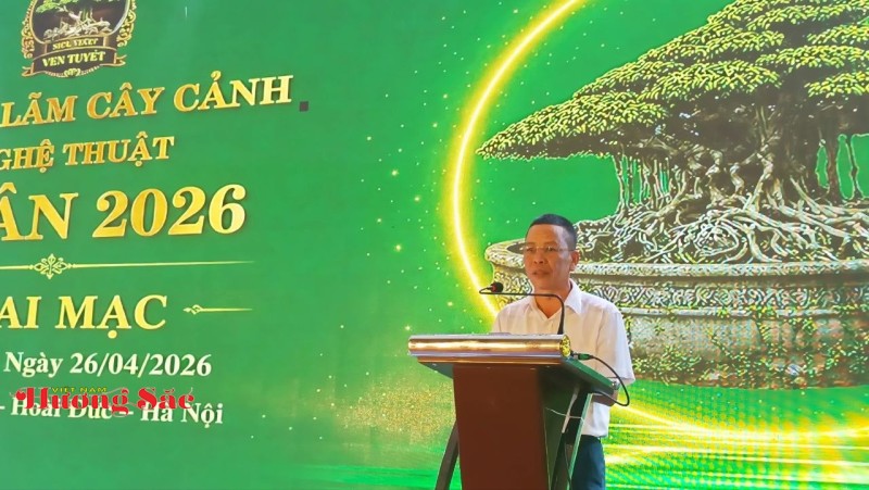 Hà Nội: Khai mạc Triển lãm Cây cảnh Nghệ thuật Xuân 2026