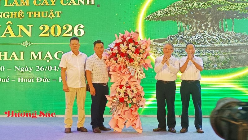 Hà Nội: Khai mạc Triển lãm Cây cảnh Nghệ thuật Xuân 2026