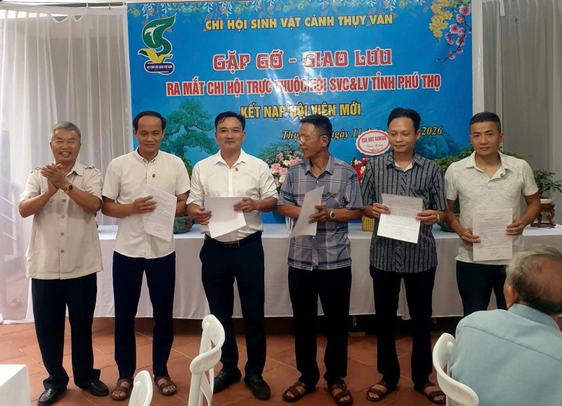 Hội Sinh vật cảnh và Làm vườn Phú Thọ kiện toàn tổ chức, nâng cao chất lượng hoạt động trong giai đoạn mới Hội Sinh vật cảnh và Làm vườn Phú Thọ kiện toàn tổ chức, nâng cao chất lượng hoạt động trong giai đoạn mới