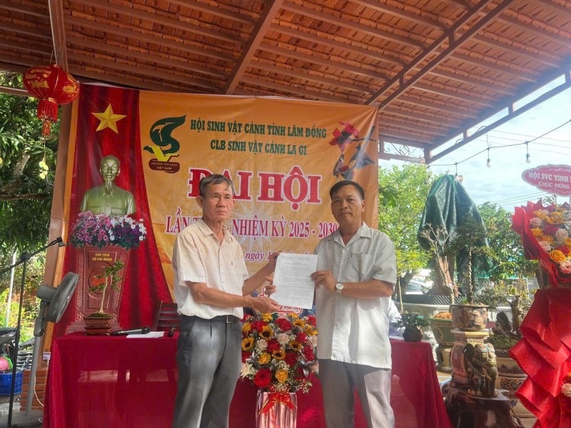 Ra mắt Câu lạc bộ Sinh vật cảnh La Gi
