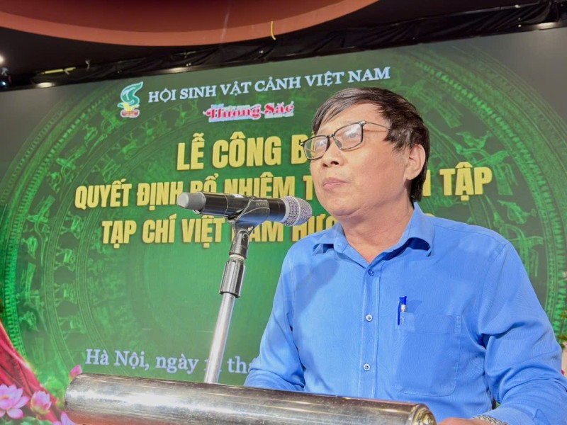 Hội Sinh vật cảnh Việt Nam bổ nhiệm Tổng Biên tập Tạp chí Việt Nam hương sắc Hội Sinh vật cảnh Việt Nam bổ nhiệm Tổng Biên tập Tạp chí Việt Nam hương sắc