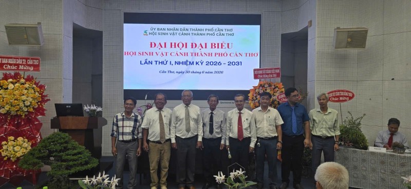 Đại hội đại biểu Hội Sinh vật cảnh TP Cần Thơ lần thứ I – Dấu mốc mở đầu nhiệm kỳ phát triển mới Đại hội đại biểu Hội Sinh vật cảnh TP Cần Thơ lần thứ I – Dấu mốc mở đầu nhiệm kỳ phát triển mới