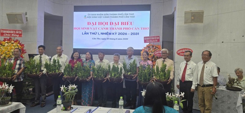 Đại hội đại biểu Hội Sinh vật cảnh TP Cần Thơ lần thứ I – Dấu mốc mở đầu nhiệm kỳ phát triển mới Đại hội đại biểu Hội Sinh vật cảnh TP Cần Thơ lần thứ I – Dấu mốc mở đầu nhiệm kỳ phát triển mới