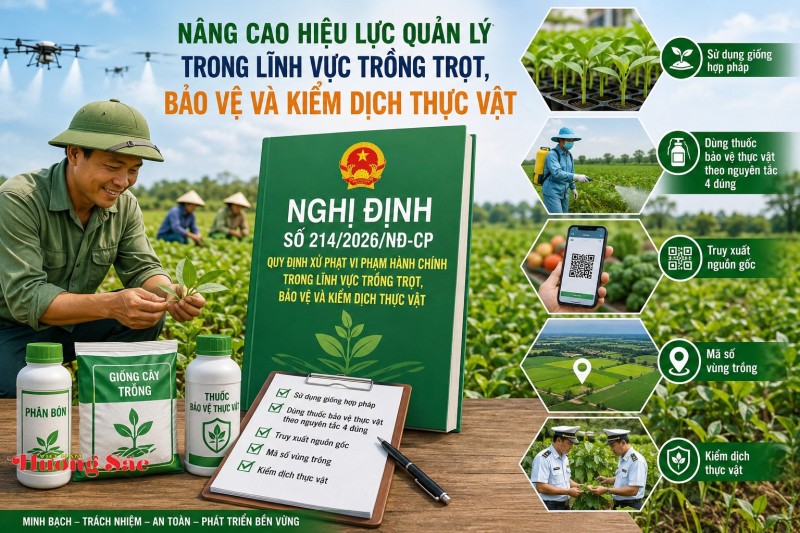 Cục Trồng trọt và Bảo vệ thực vật thông tin về Nghị định 214/2026/NĐ-CP