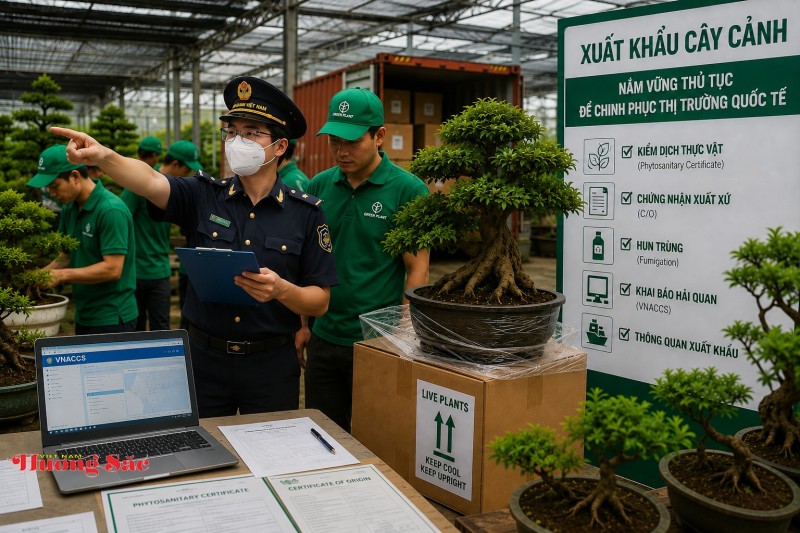 Bài 1 - Xuất khẩu cây cảnh: Nắm vững thủ tục để chinh phục thị trường quốc tế