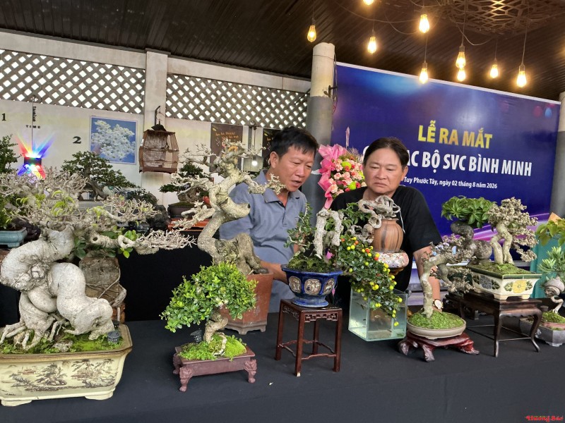 Lễ ra mắt Câu lạc bộ Sinh vật cảnh Bình Minh (Gia Lai)