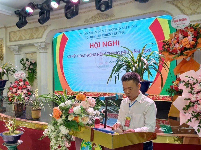 Hội Địa lan Thiên Trường: Vững tổ chức, mạnh phong trào, nâng tầm giá trị