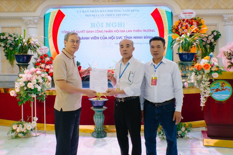 Hội Địa lan Thiên Trường: Vững tổ chức, mạnh phong trào, nâng tầm giá trị