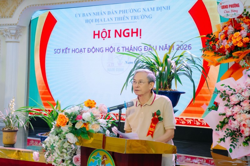 Hội Địa lan Thiên Trường: Vững tổ chức, mạnh phong trào, nâng tầm giá trị