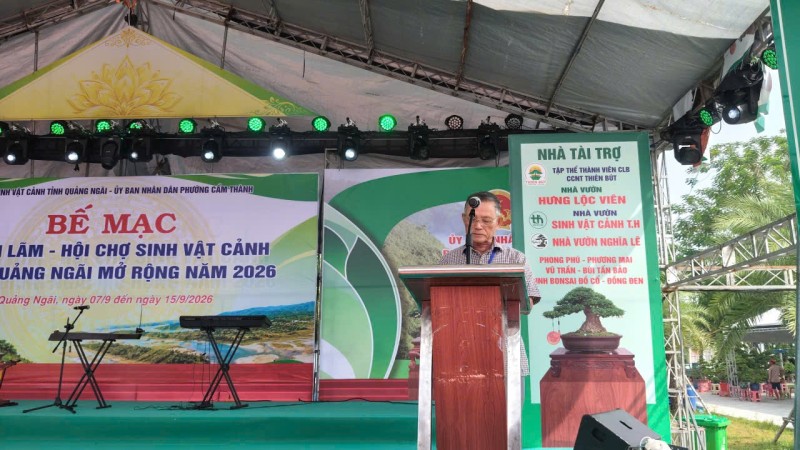 Hội chợ triển lãm Sinh vật cảnh Quảng Ngãi mở rộng 2026: Dấu ấn xã hội hóa và sức lan tỏa của phong trào