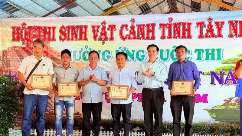 Khai mạc Hội thi Sinh vật cảnh tỉnh Tây Ninh, phát động Cuộc thi Bonsai & Suiseki Việt Nam 2026