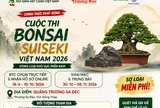 Công bố bộ nhận diện chính thức cuộc thi Bonsai & Suiseki Việt Nam 2026 – Vòng loại khu vực Miền Nam tại Sa Đéc