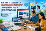Nghị định số 237/2026/NĐ-CP của Chính phủ: Quy định chi tiết thi hành một số điều của Luật Báo chí