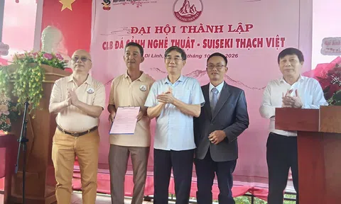 Đại hội thành lập CLB Đá cảnh nghệ thuật – Suiseki Thạch Việt: Dấu mốc mới trong hành trình phát triển nghệ thuật đá cảnh Việt Nam