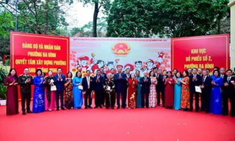 Các đồng chí lãnh đạo Đảng, Nhà nước hòa cùng "Ngày hội non sông"