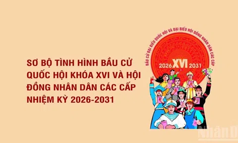 [Infographic] Sơ bộ tình hình bầu cử đại biểu Quốc hội khóa XVI và đại biểu Hội đồng nhân dân các cấp nhiệm kỳ 2026-2031