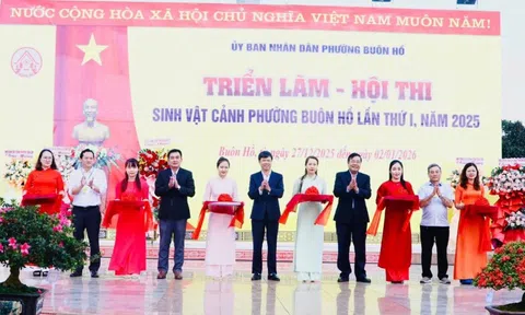 Phường Buôn Hồ - cánh chim đầu đàn của phong trào sinh vật cảnh tỉnh Đắk Lắk