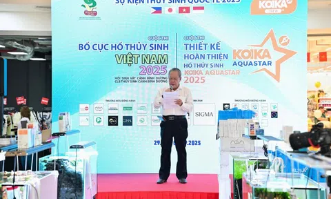 Vinh danh CLB Thủy sinh cảnh Bình Dương vì những đóng góp nổi bật cho phong trào thủy sinh và cộng đồng