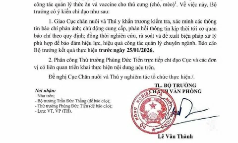 Từ chỉ đạo của Bộ trưởng: Đã đến lúc lập lại trật tự thị trường petshop
