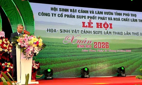 Khai mạc Lễ hội Hoa - Sinh vật cảnh Super Lâm Thao lần thứ II, Xuân Bính Ngọ 2026