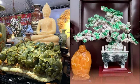 Ghé thăm không gian trưng bày ngọc tự nhiên tại Long Biên, Hà Nội